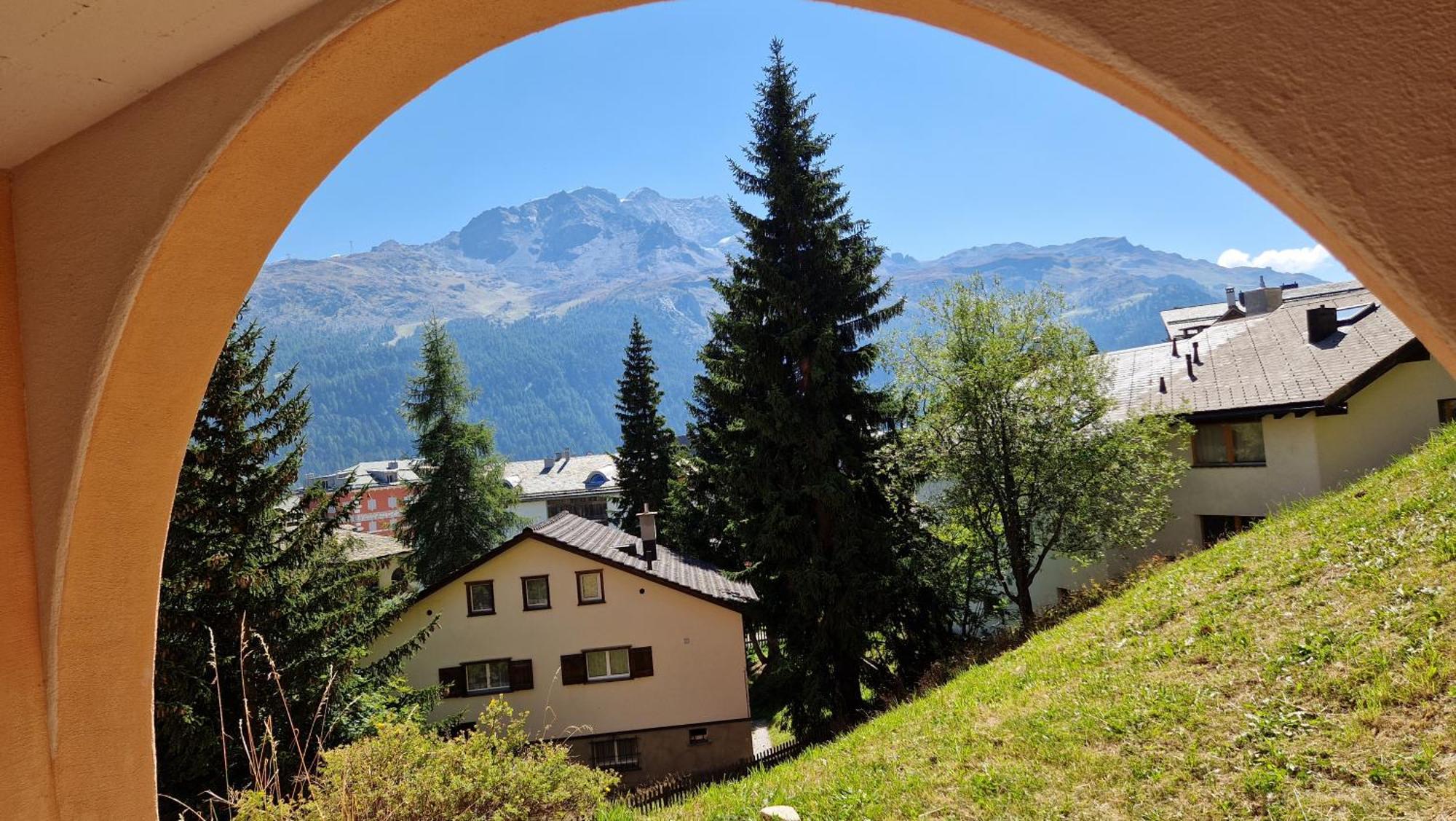 Chesa Bellaval, Haus Leivra 2-Zimmerwohnung Silvaplana Exterior foto